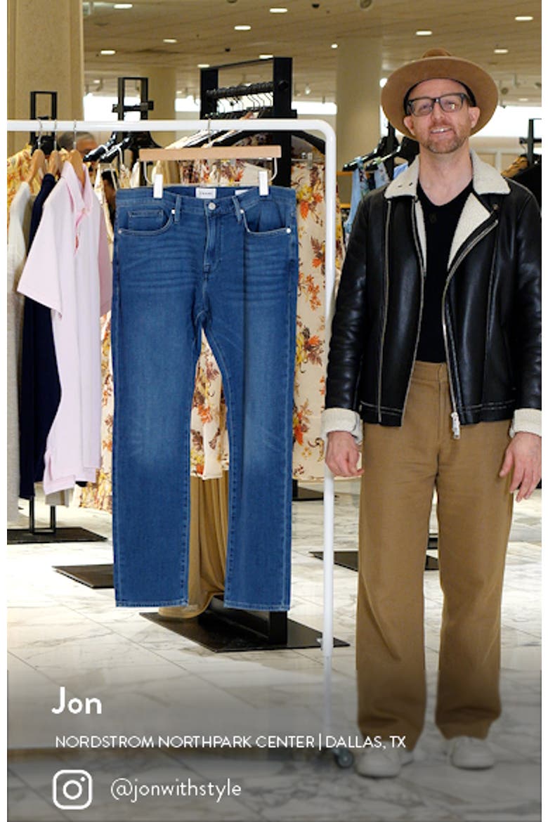 L'Homme Slim Fit Jeans video