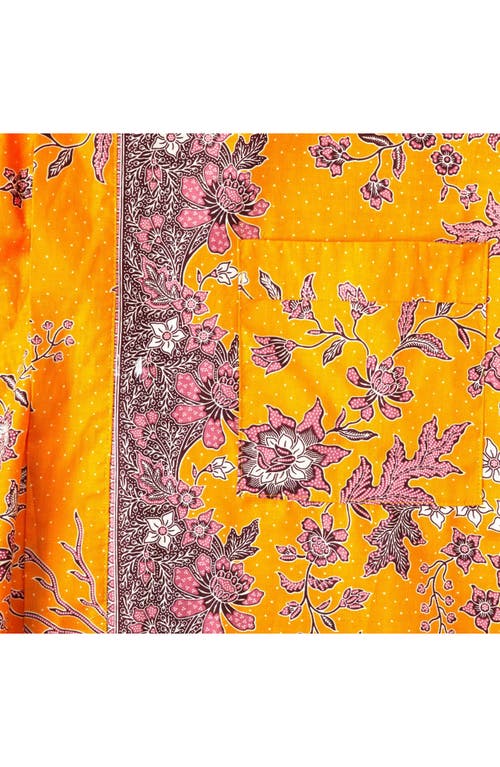 Uncommon Goods Sunshine Daydream Kimono In Orange