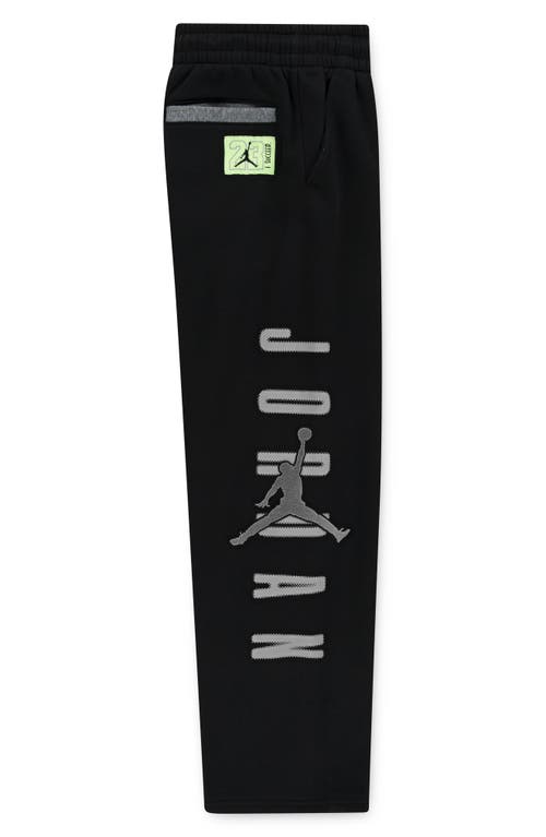 Jordan Big Kids' Future Flight Fleece Pants In Black