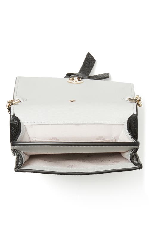 Kate Spade New York Knott North & South Phone Crossbody Bag In Black
