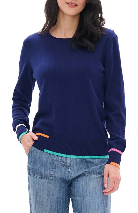 Eden Crewneck Cotton & Cashmere Sweater