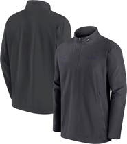 Nike Men's Nike Anthracite Kansas State Wildcats 2024 Sideline Coach Quarter-Zip Hoodie Jacket
