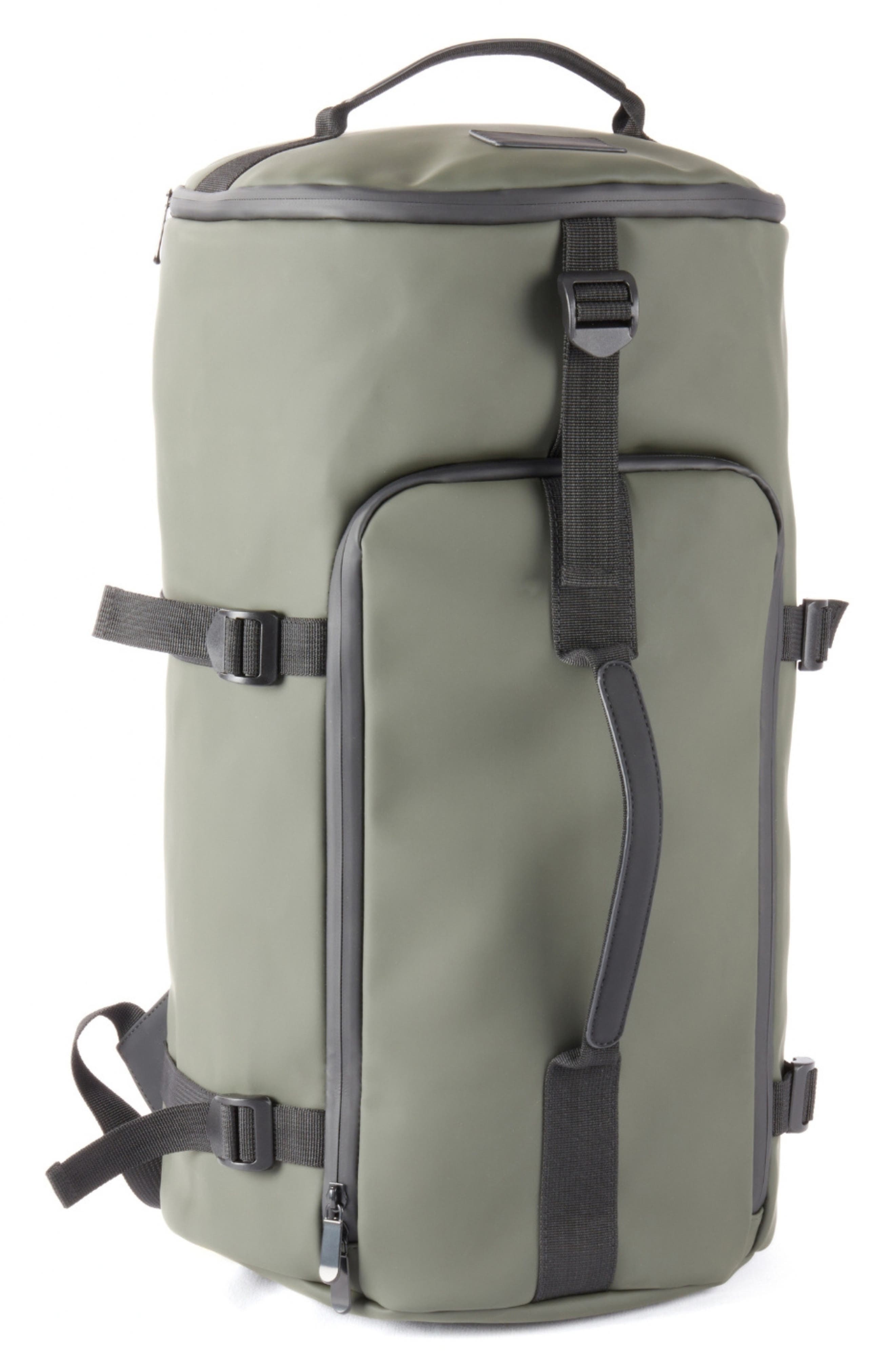 Bey-Berk Large Water Resistant Camping Duffel, Alternate, color, Multi