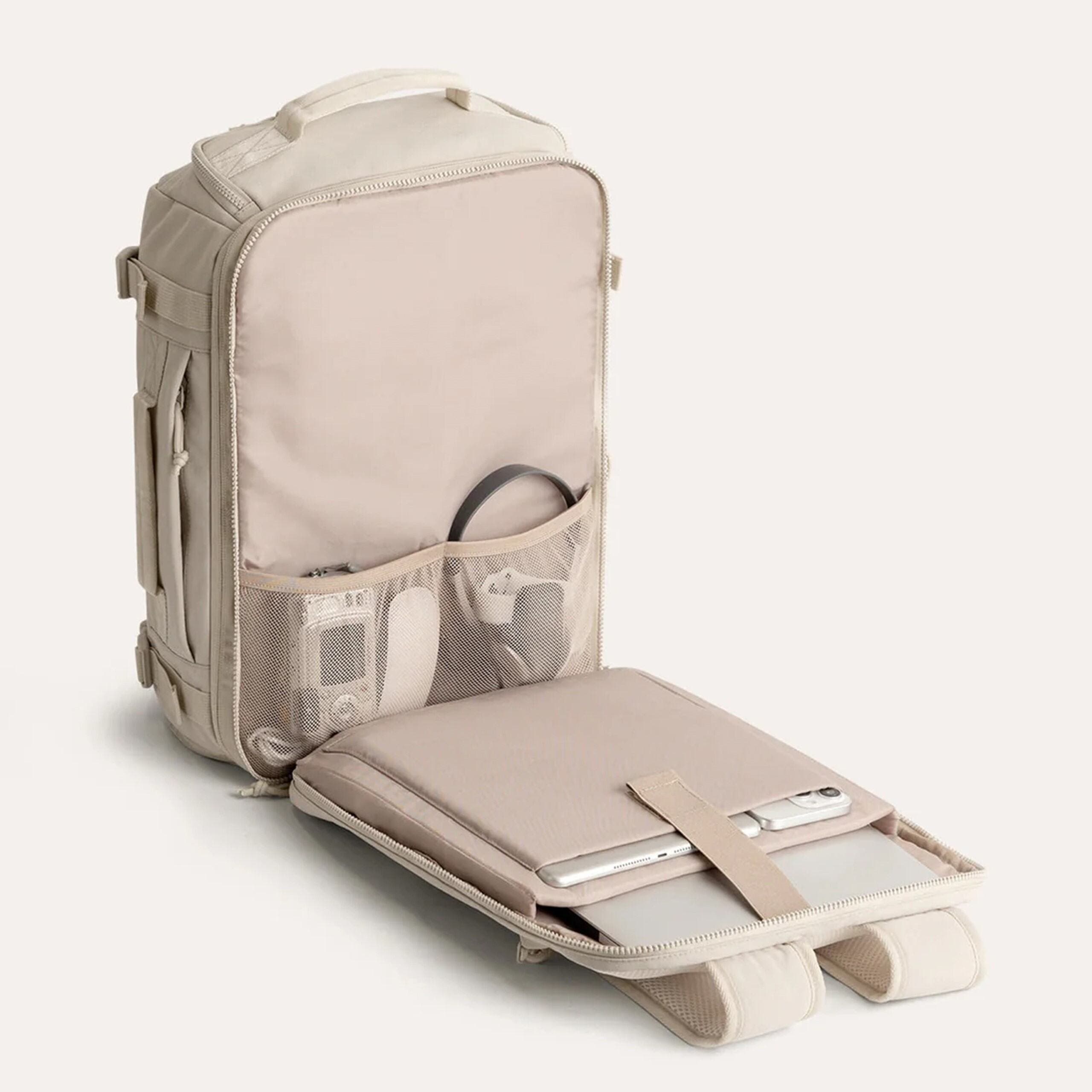 Bagsmart Blast Travel Backpack, Alternate, color, Beige