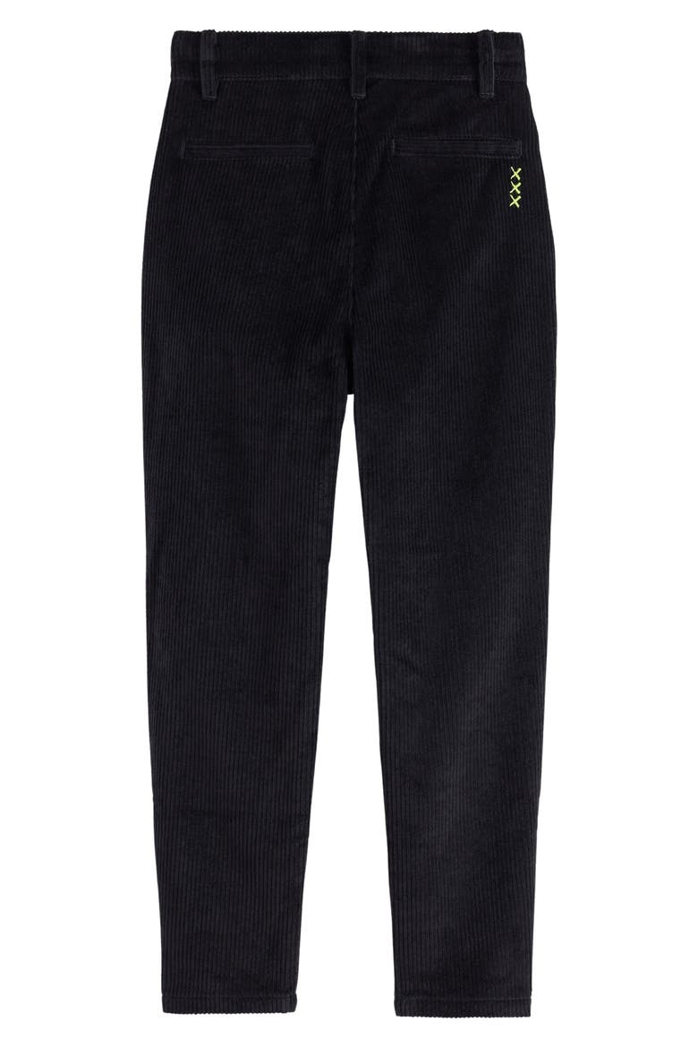 Kids' Corduroy Tapered Pants, Alternate, color, ANTHRACITE
