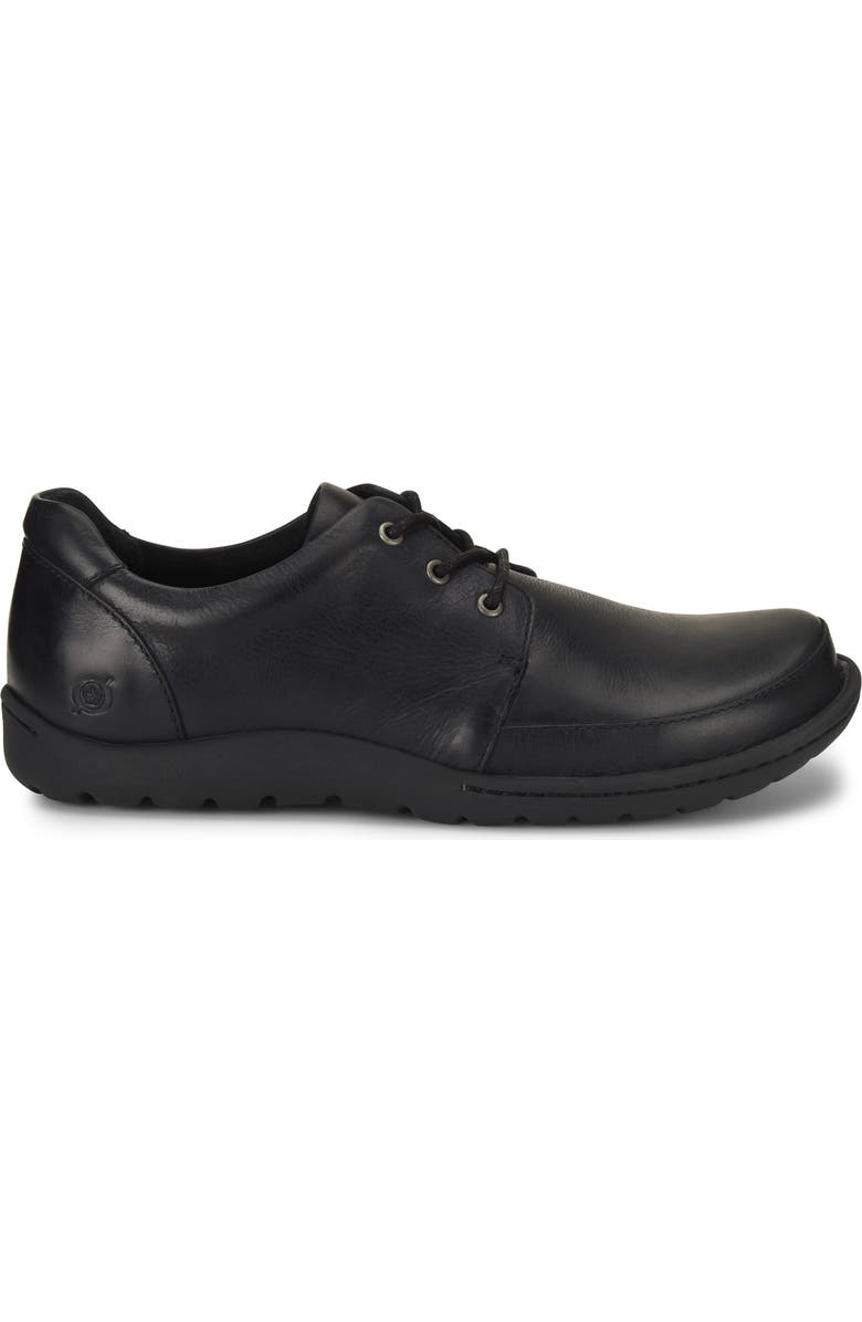 Børn Nigel Plain Toe Derby, Alternate, color, Black Leather