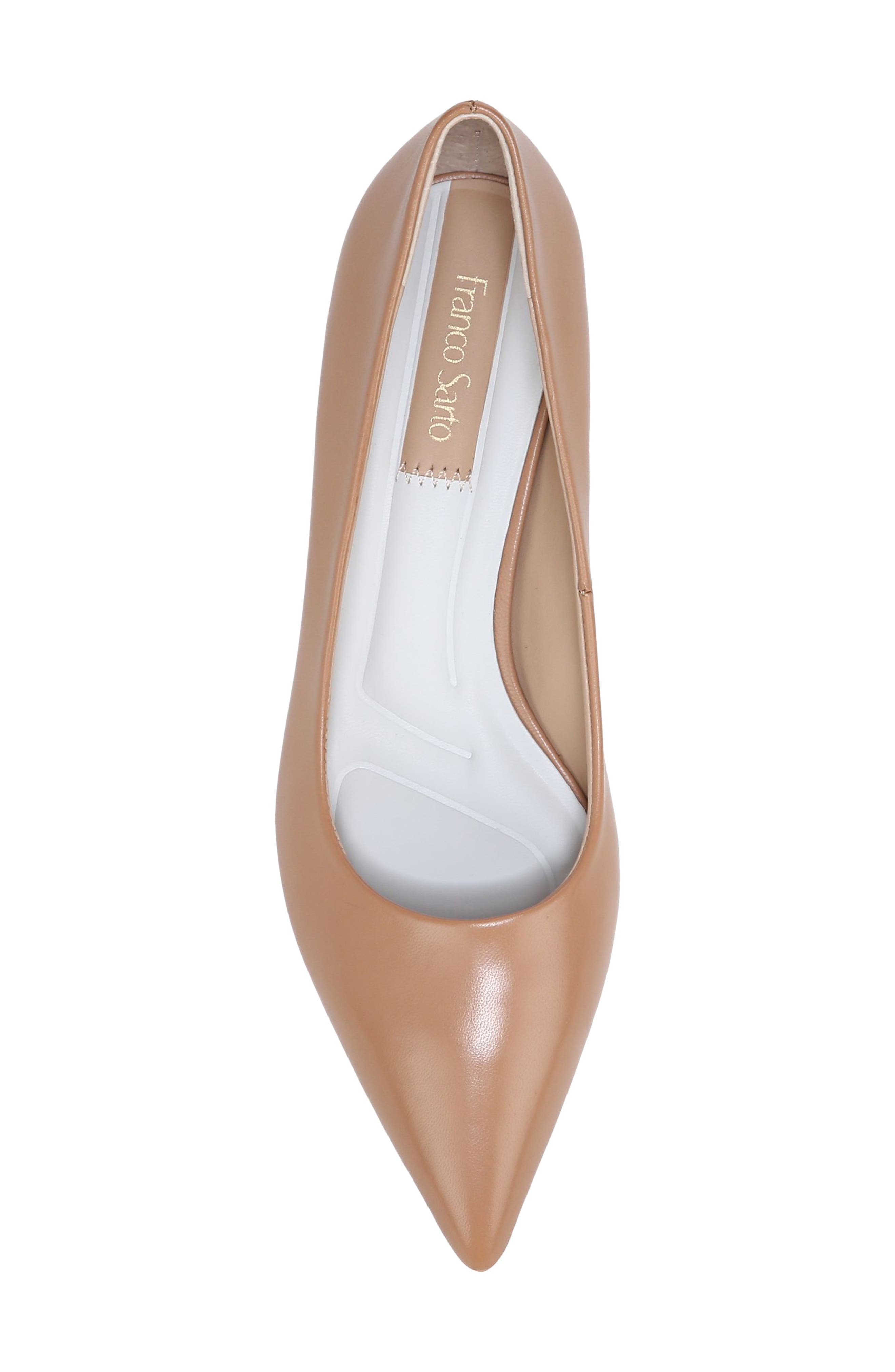 Racer Pointed Toe Pump, Alternate, color, TOFFEE