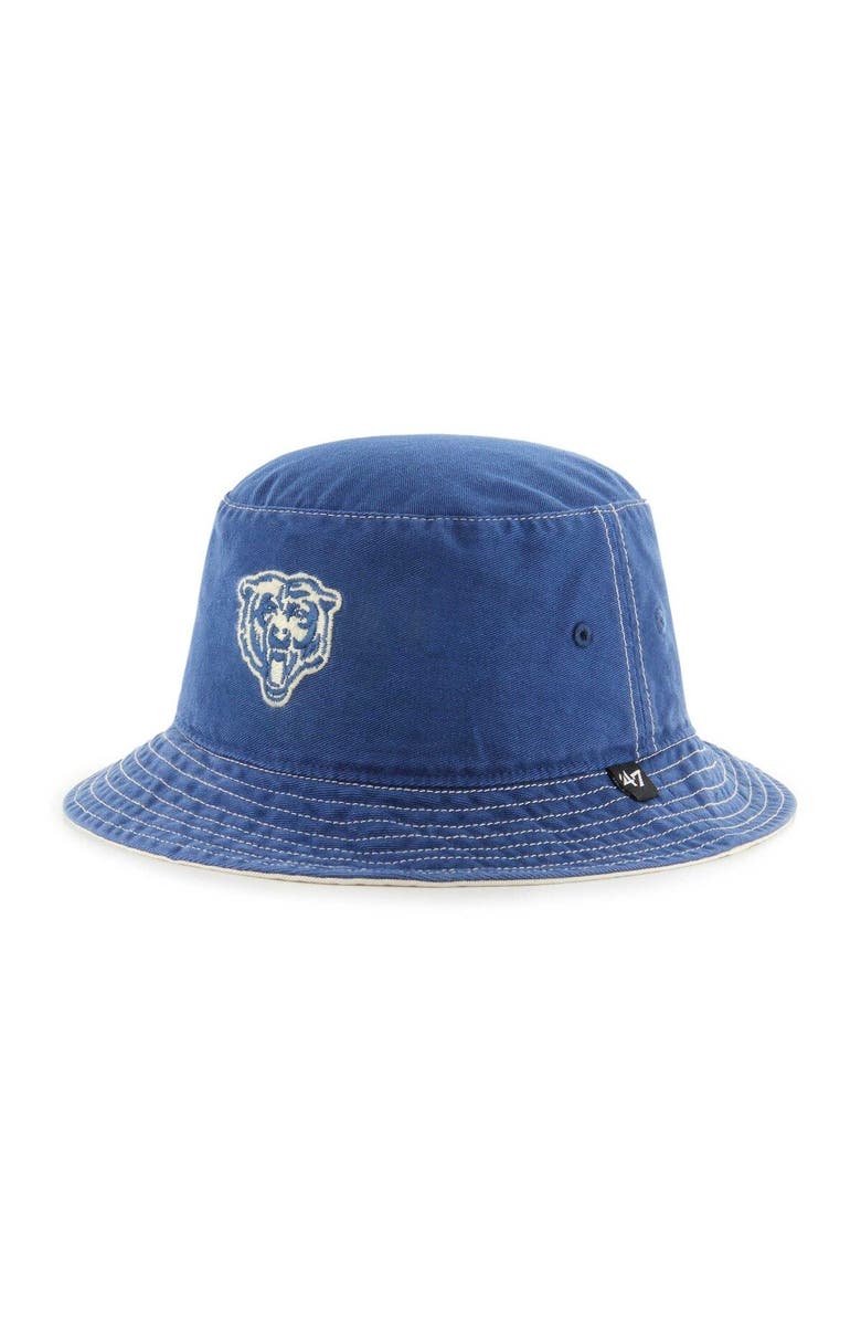 '47 Men's '47 Navy Chicago Bears Trailhead Bucket Hat, Main, color,