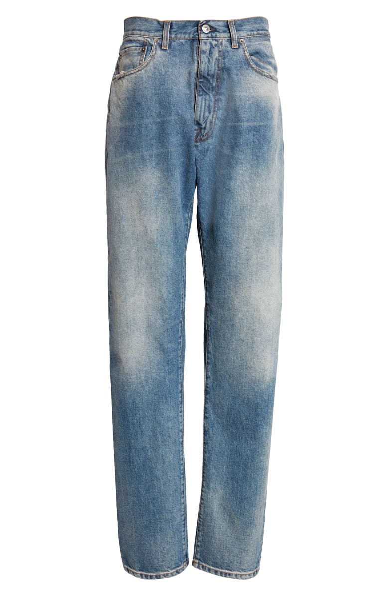 Maison Margiela Five-Pocket Straight Leg Jeans, Alternate, color, 