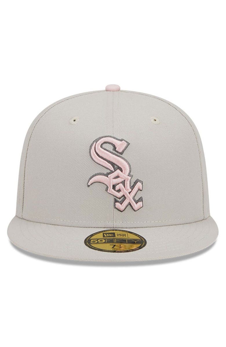 New Era Men's New Era Khaki Chicago White Sox 2023 Mother's Day On-Field 59FIFTY Fitted Hat, Alternate, color,