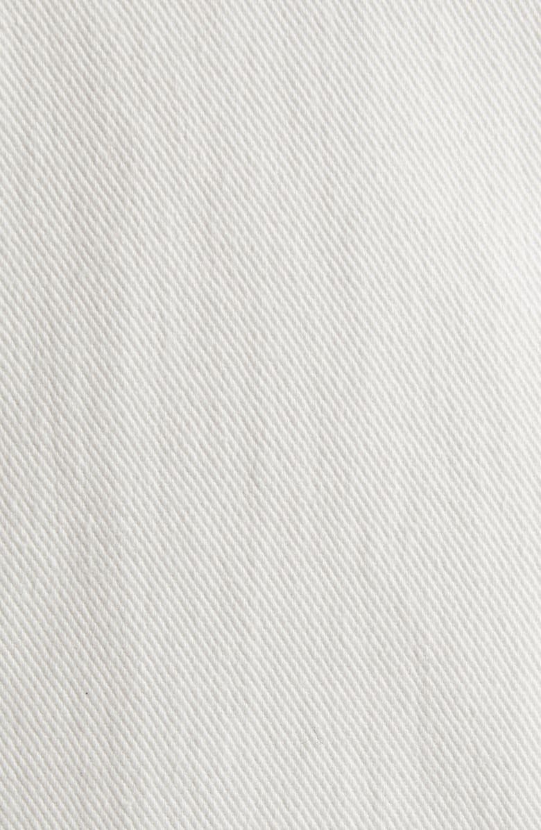 Emporio Armani Stretch Cotton Twill Jacket, Alternate, color, Off White