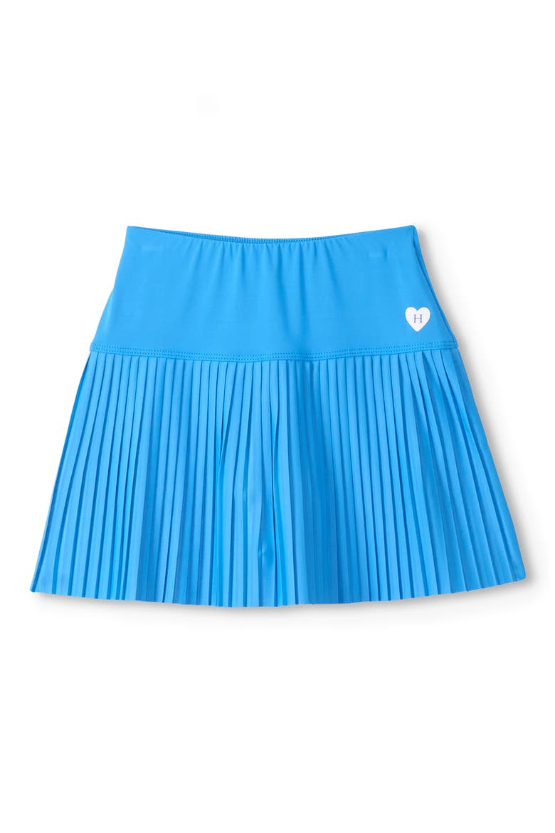Kids' Malibu Blue Pleated Skort, Main, color, BLUE