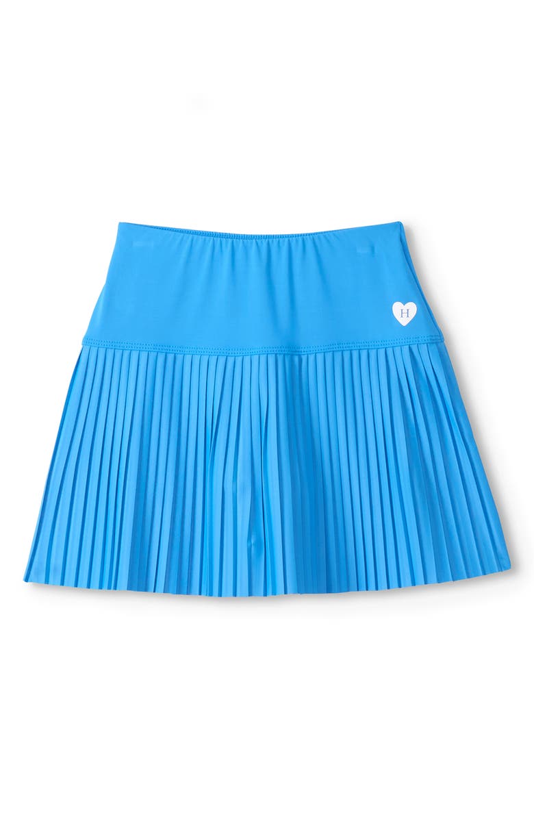 Hatley Kids' Malibu Blue Pleated Skort, Main, color, Blue
