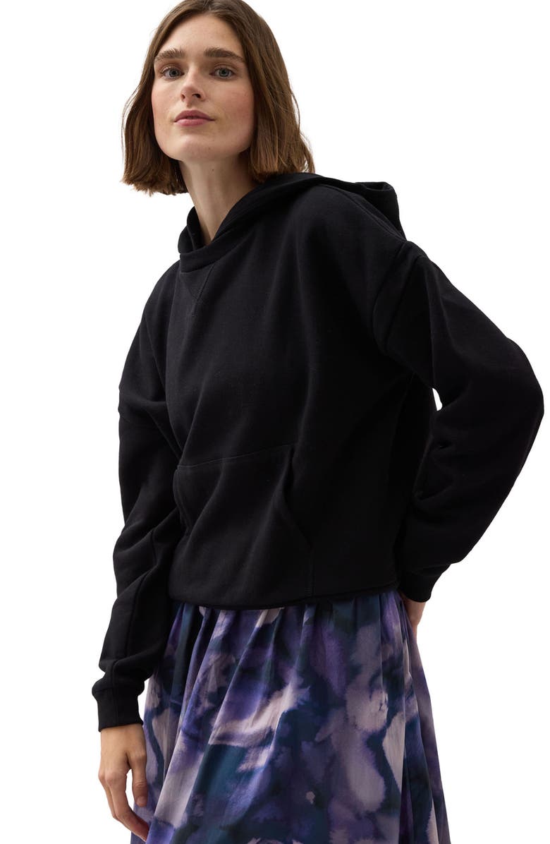 Richer Poorer Women's Recycled Fleece Hoodie, Alternate, color, Black