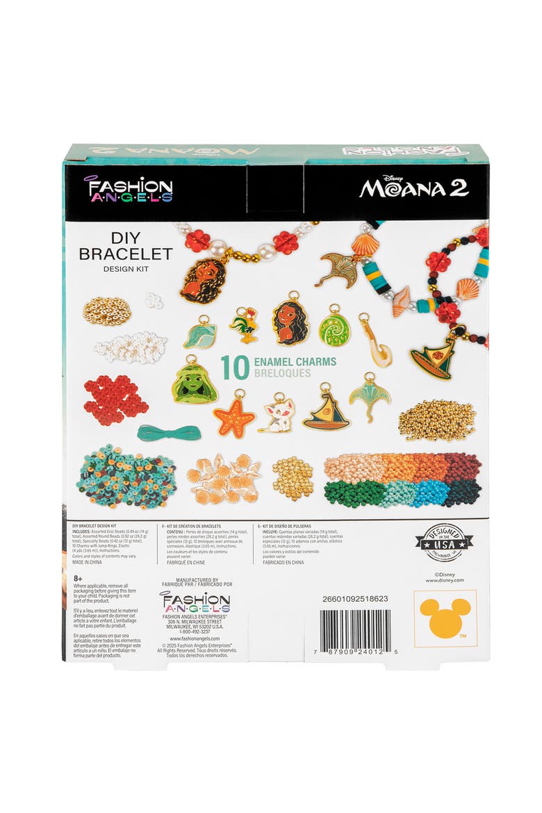 Design & Wear Bracelet Kit, Disney Moana 2 Tropical Tide, Alternate, color, Multicolored