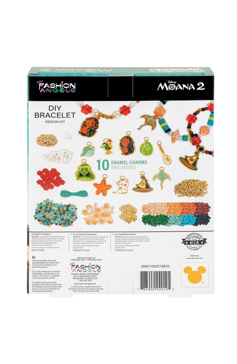 Disney Moana 2 Design & Wear Bracelet Kit, Disney Moana 2 Tropical Tide, Alternate, color, Multicolored