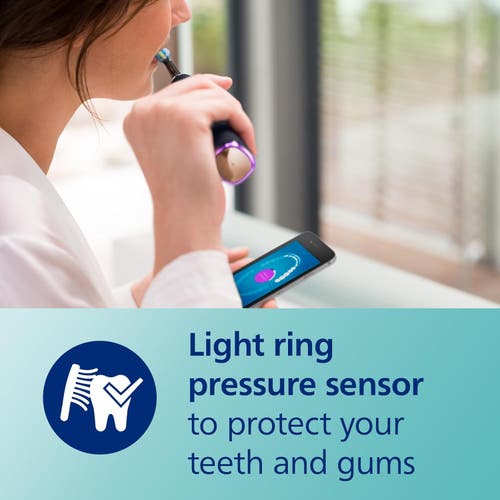 Philips Sonicare Diamondclean Smart 9300 Electric Toothbrush Black In Black