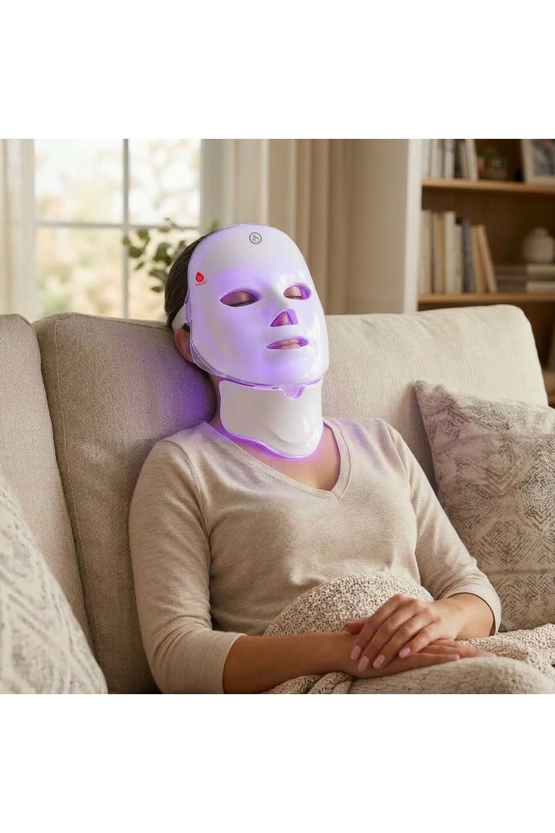 7-in-1 LED Mask, Anti-Aging Serums & 7-Day Hyaluronic Acid, Alternate, color, Multicolor