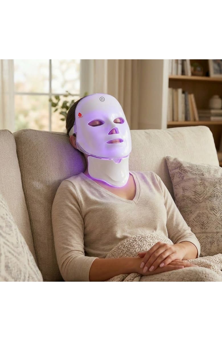 PURSONIC 7-in-1 LED Mask, Anti-Aging Serums & 7-Day Hyaluronic Acid, Alternate, color, Multicolor
