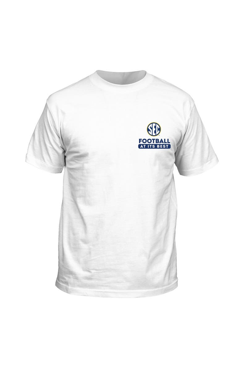 NEW WORLD GRAPHICS Men's White SEC Mascots T-Shirt, Alternate, color, 