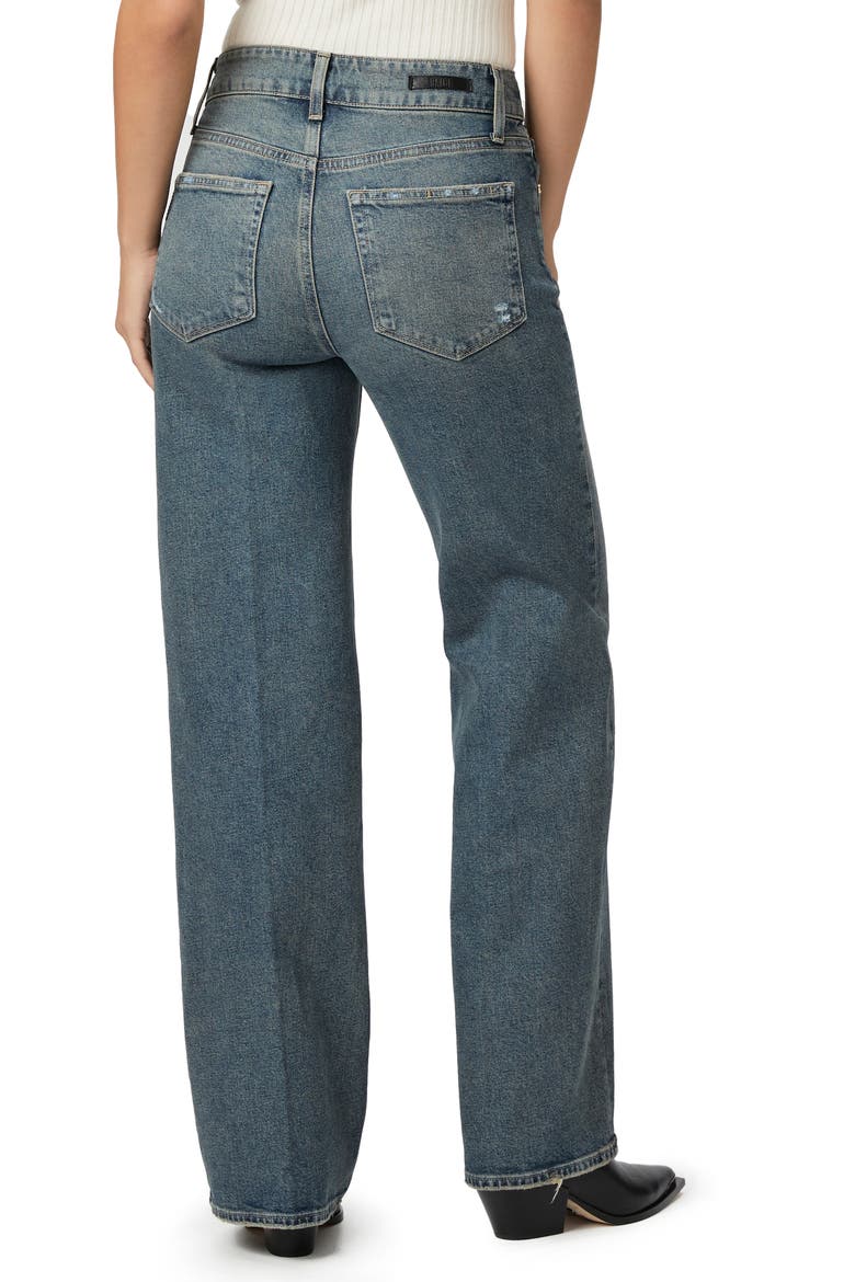 Sasha High Waist Wide Leg Jeans, Alternate, color, CHANSEDIST