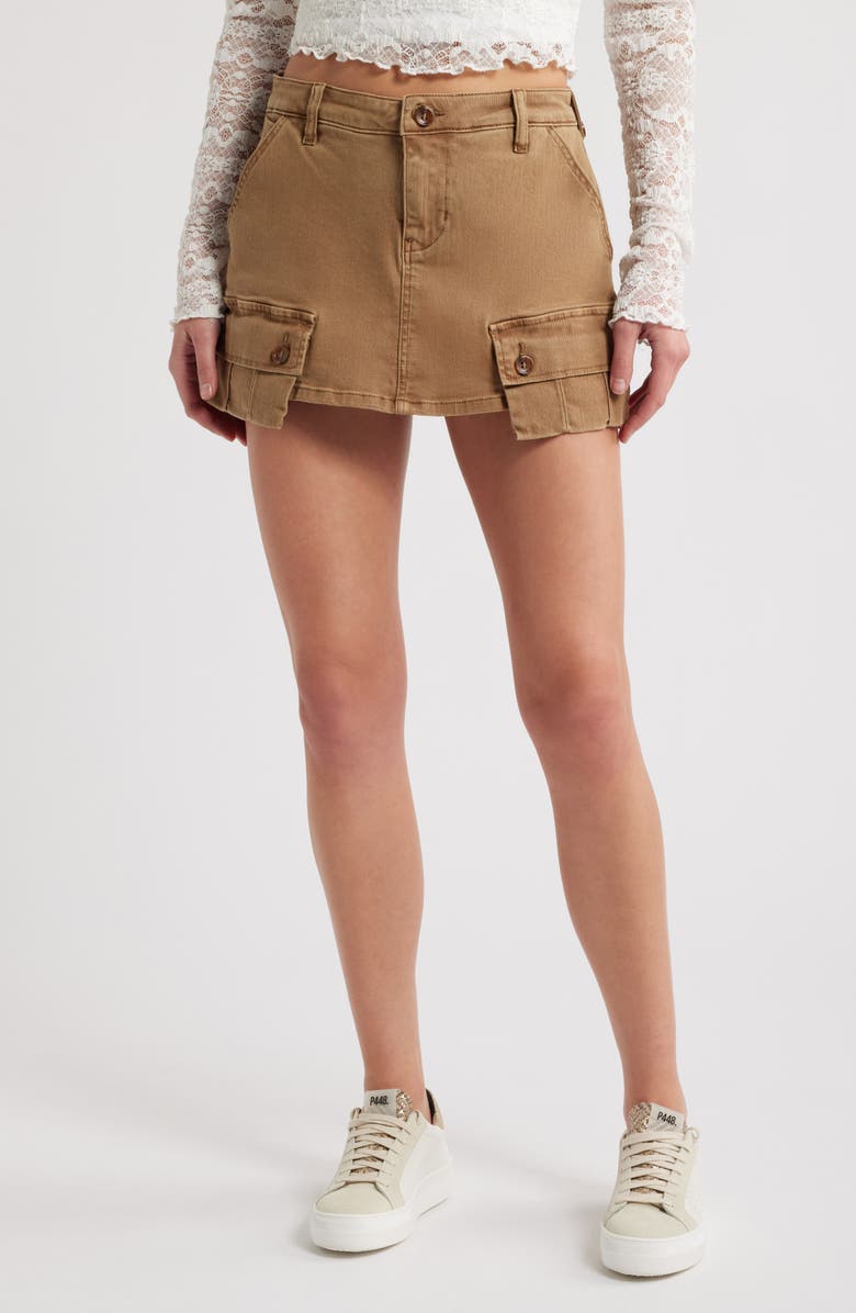 PTCL Luna Drop Cargo Pocket Stretch Twill Skort, Main, color,