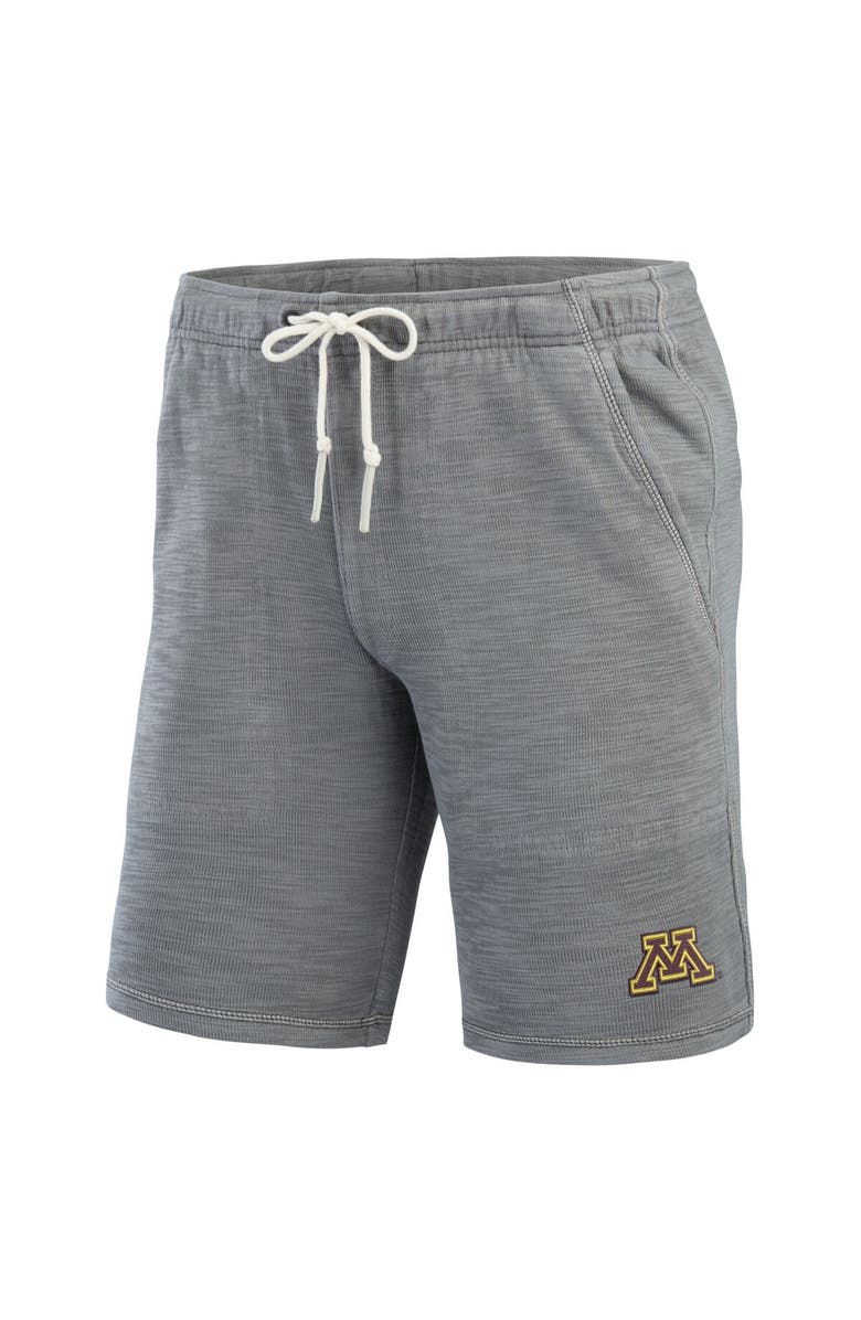 Tommy Bahama Men's Tommy Bahama Gray Minnesota Golden Gophers Tobago Bay Tri-Blend Shorts, Alternate, color, Gray