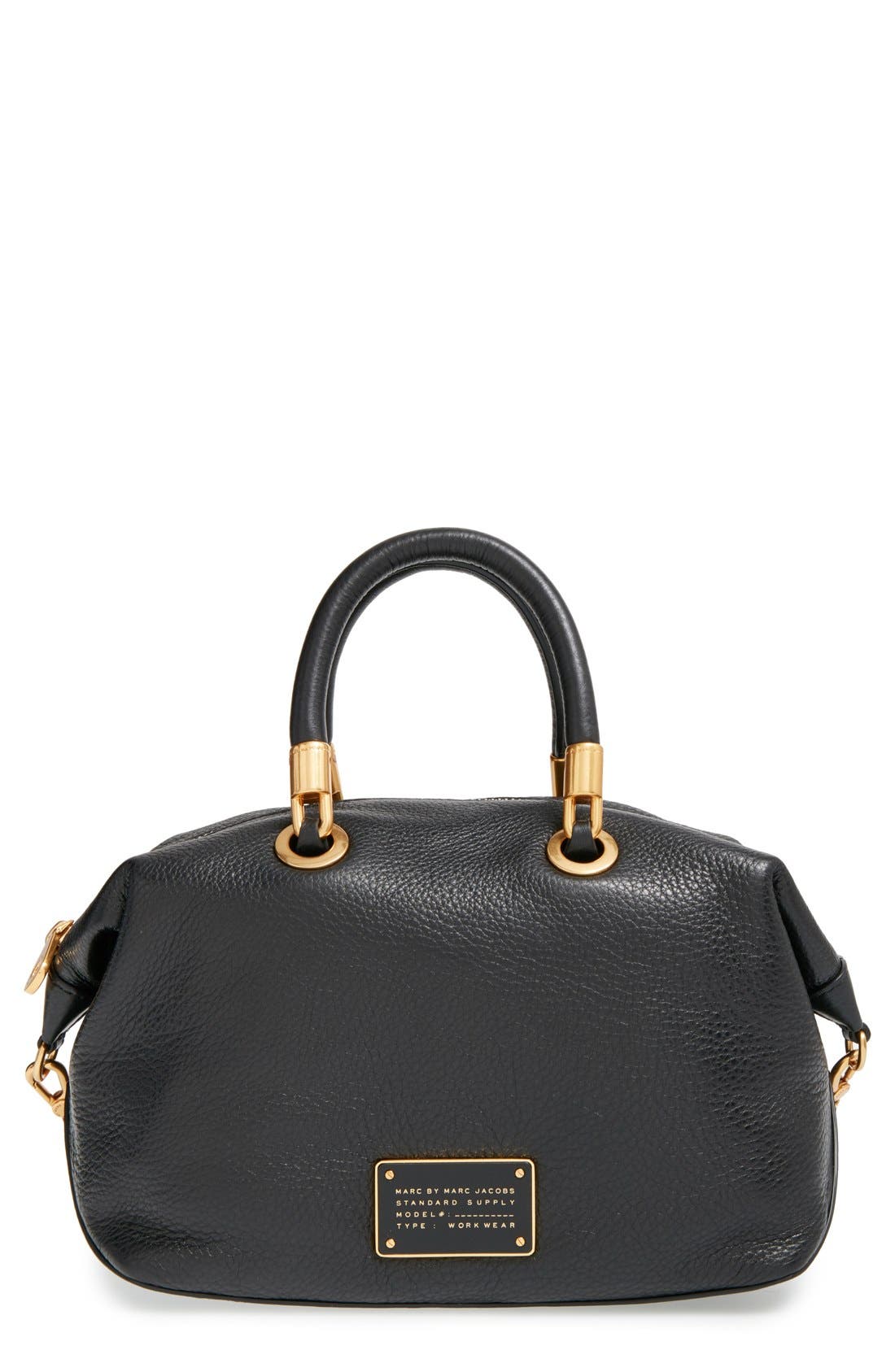 Marc Jacobs MARC BY MARC JACOBS 'New Too Hot to Handle' Leather Satchel, Main, color, 