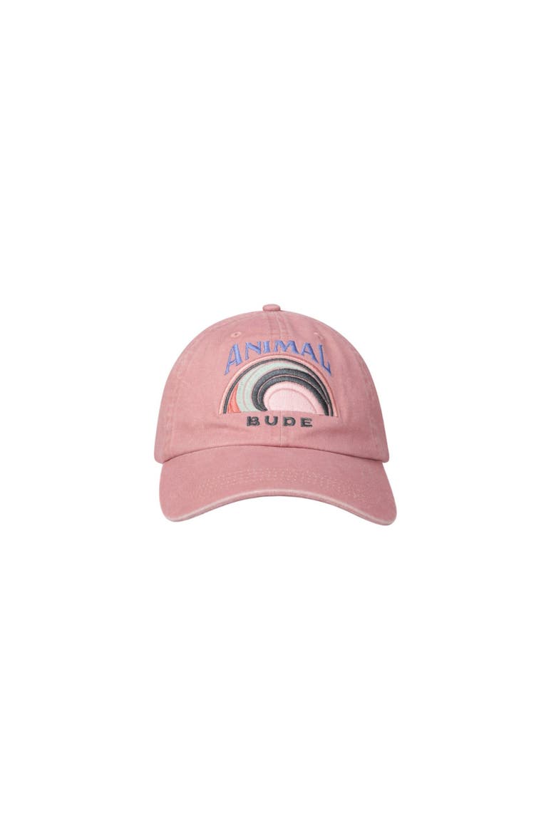 Bude Baseball Cap, Main, color, Coral