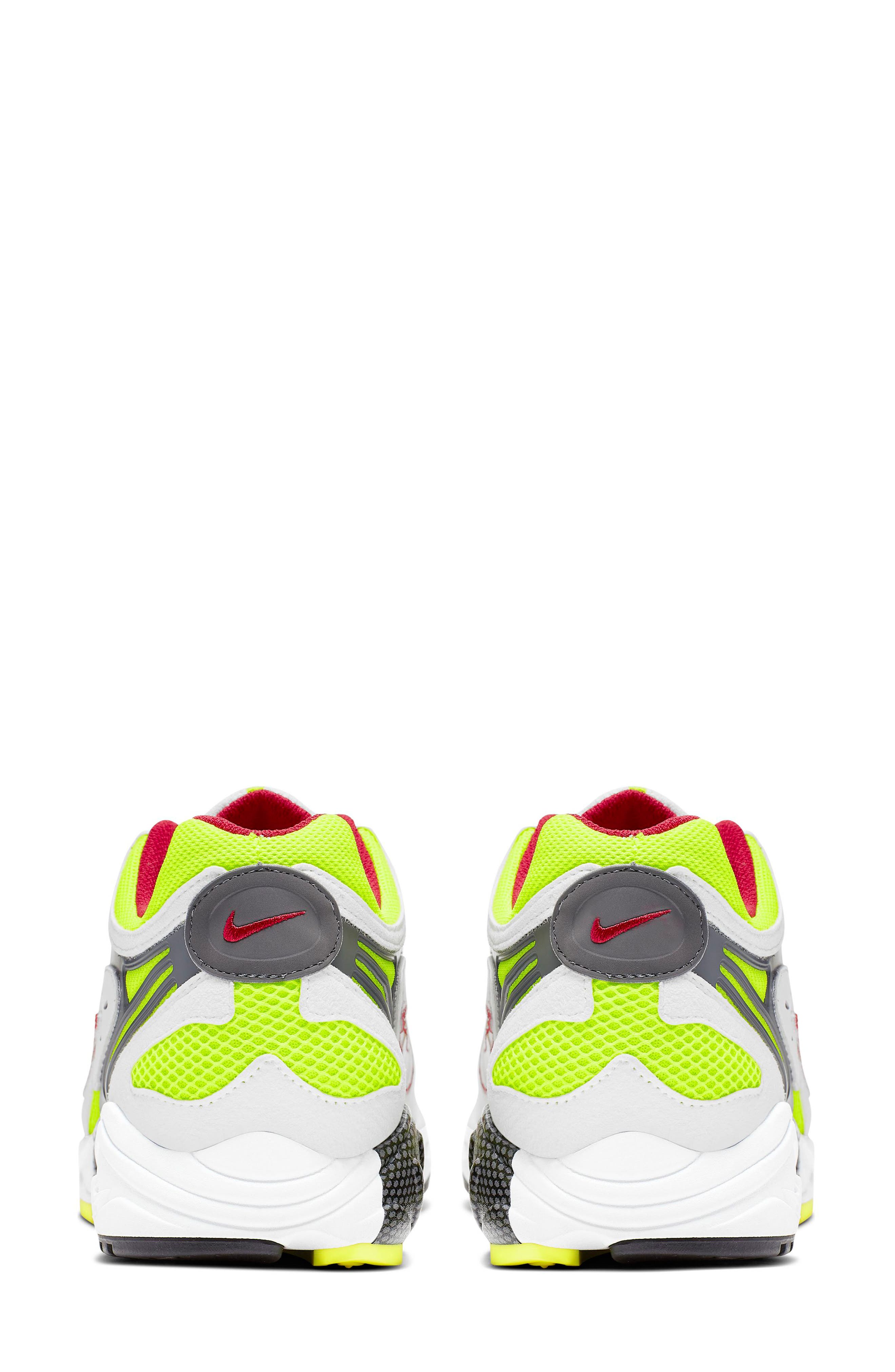 Air Ghost Racer Sneaker, Alternate, color, WHITE/ ATOM RED/ YELLOW
