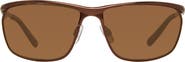 Eddie Bauer 62mm Rectangle Sunglasses