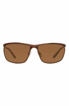 Eddie Bauer 62mm Rectangle Sunglasses