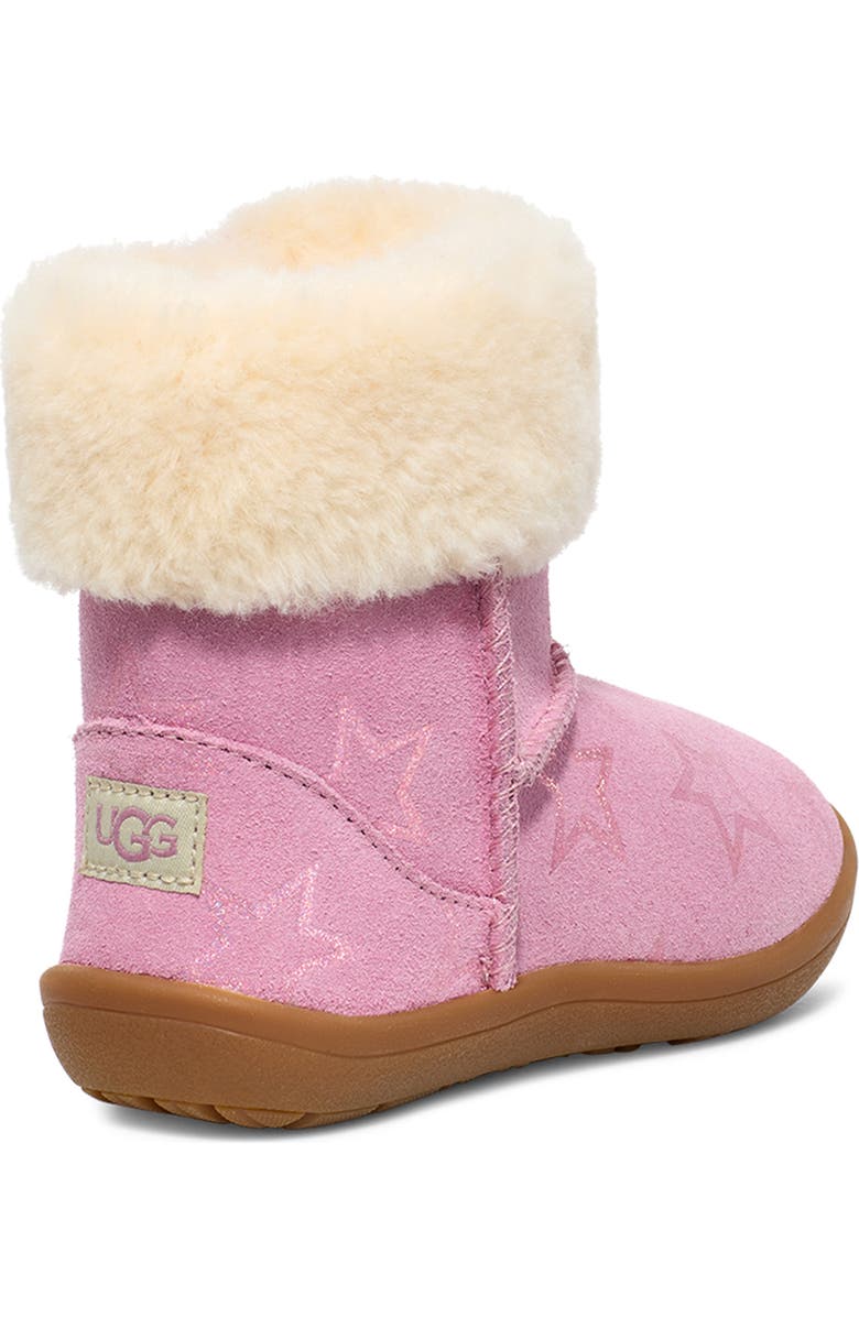 UGG<sup>®</sup> Kids' Sammee Iridescent Star Boot, Alternate, color, Dusty Orchid / Pink Iridescent