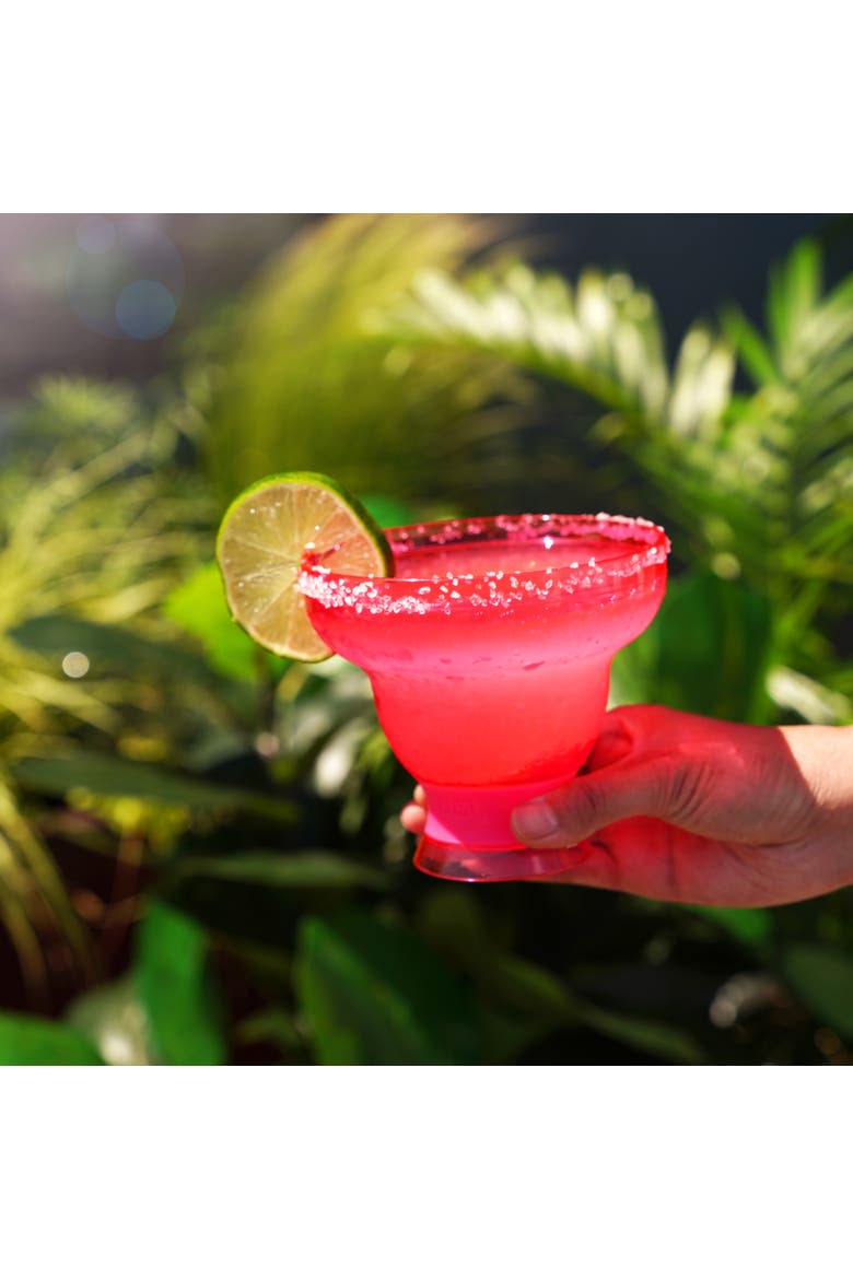 Margarita FREEZE Cooling Cup Set of 2, Alternate, color, Punch Pink