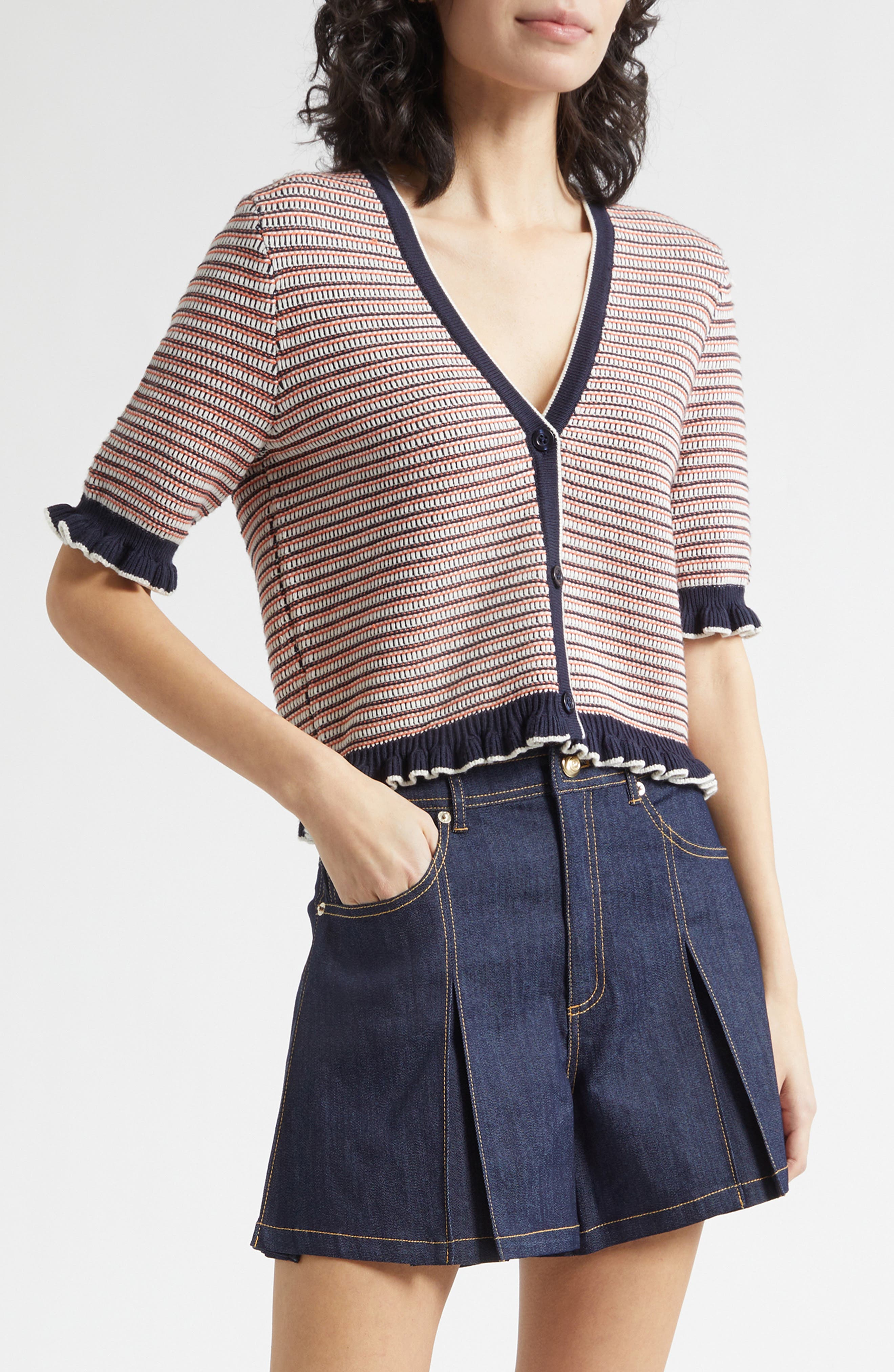 Clem Stripe Cardigan