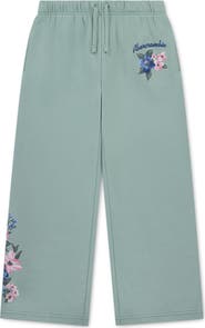 abercrombie kids Kids' Floral Baggy Fleece Pants