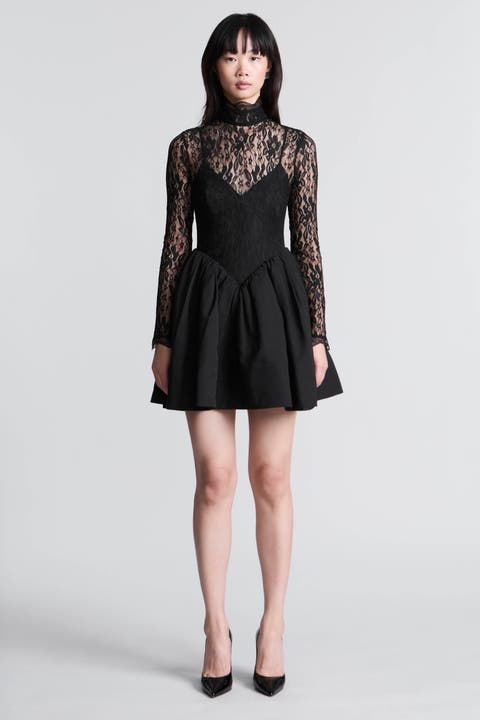 Stretch Lace Bubble Dress