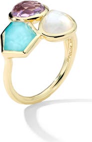 Ippolita Rock Candy® Small 3-Stone Cluster Ring in Summer Rainbow