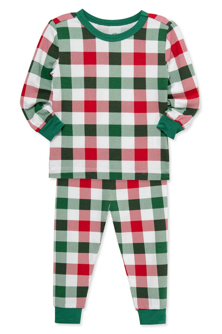 Kids' Plaid Two-Piece Pajamas, Alternate, color, PLAID