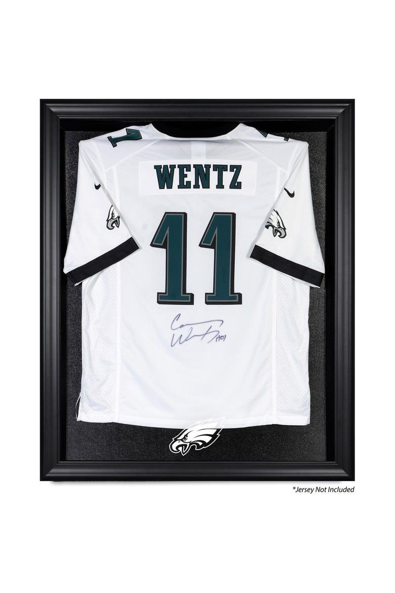 Philadelphia Eagles Black Framed Jersey Display Case, Main, color, Black