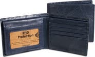 JACK GEORGES Voyager Bifold Wallet with ID Flap