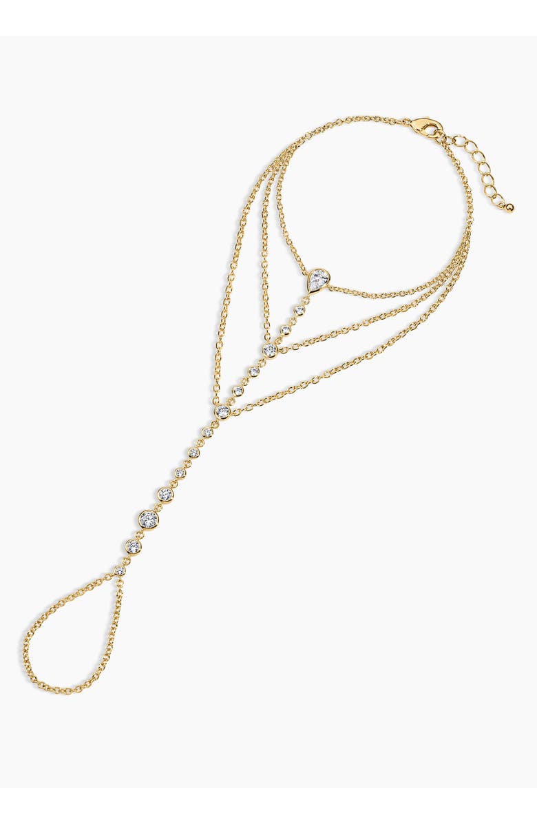 Electric Picks Bowie Hand Chain, Main, color, Gold