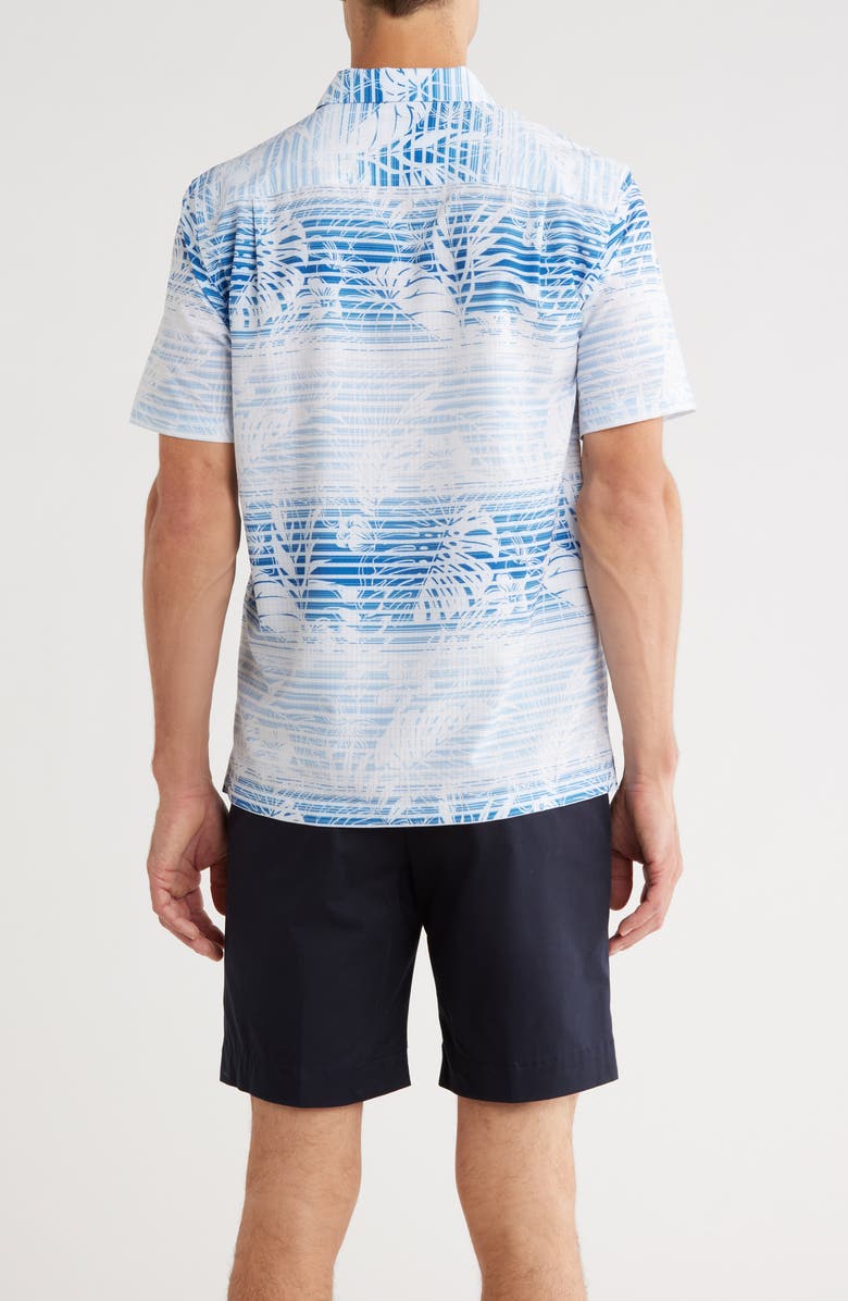 Tommy Bahama Bahama Coast Sardinia Seas IslandZone<sup>®</sup> Short Sleeve Button-Up Shirt, Alternate, color, 