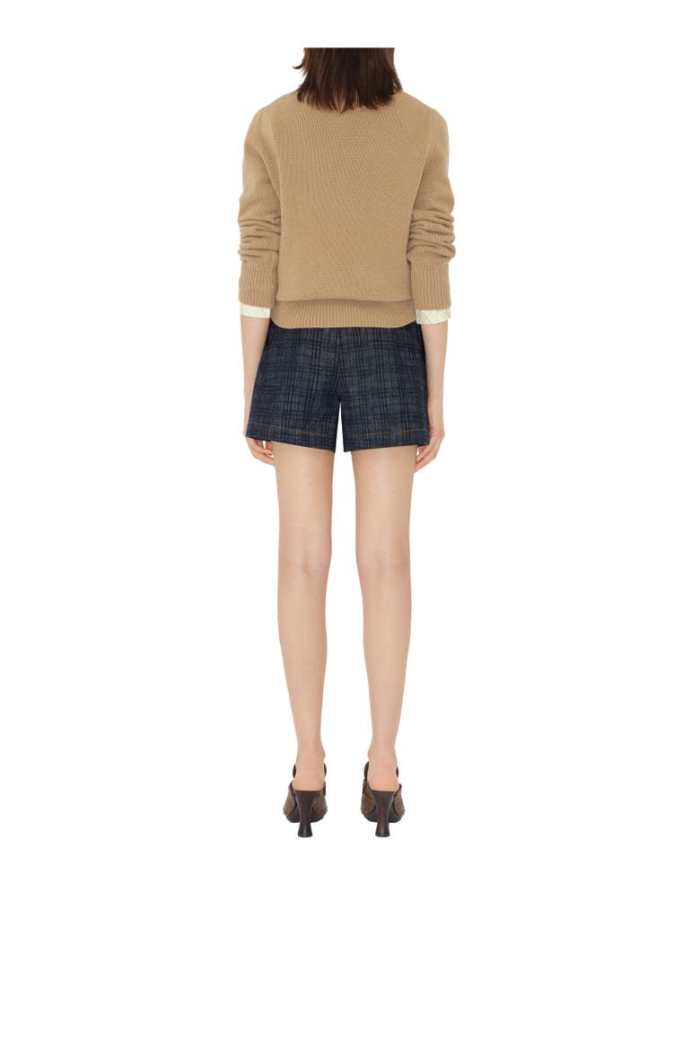 Knight Wool Cashmere Sweater, Alternate, color, Flax beige