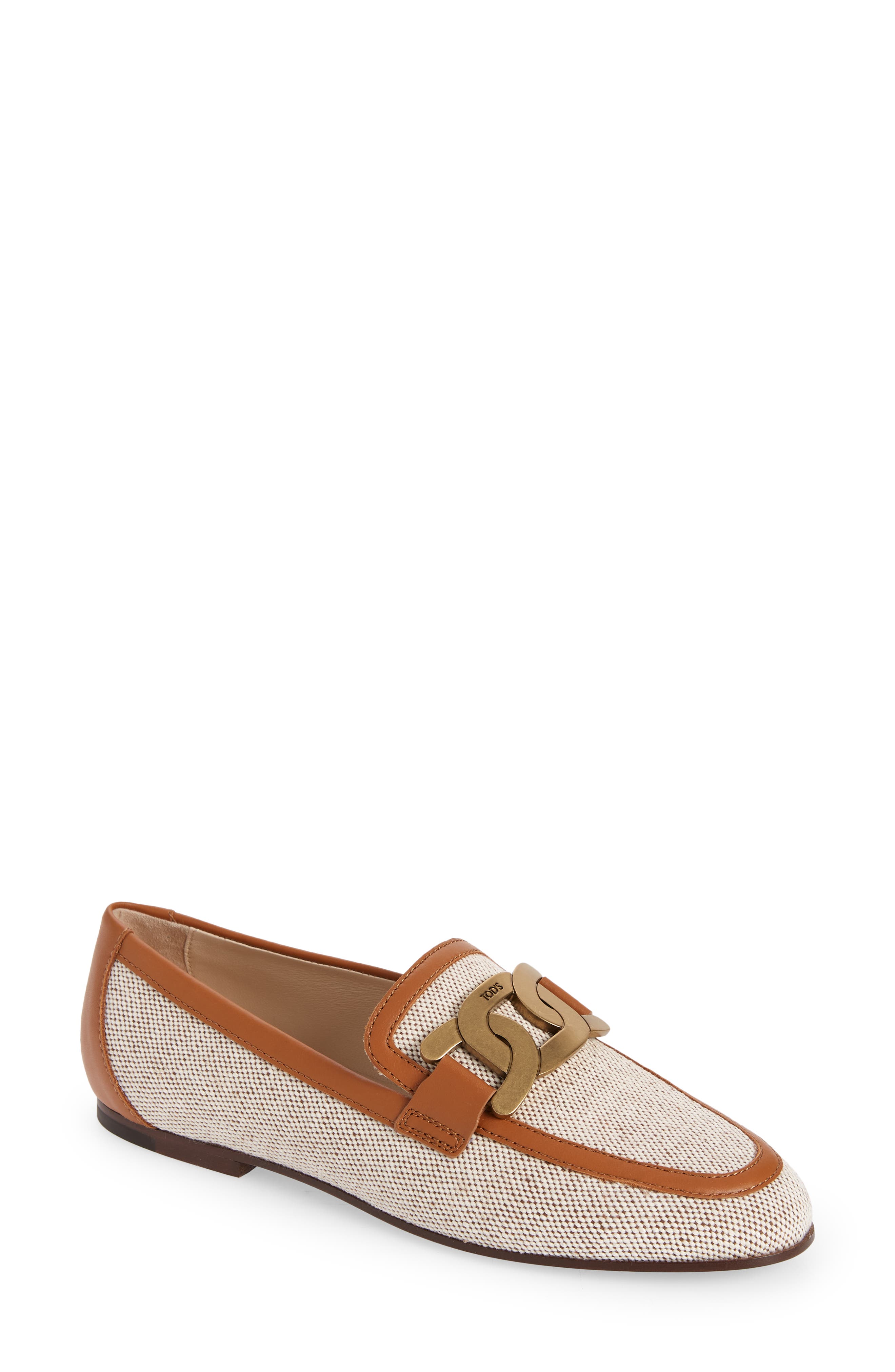 Tod's Cuoio Loafer, Main, color, 