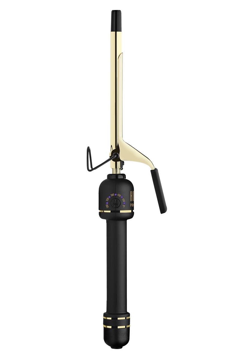 HOT TOOLS 24K Gold Extended Barrel Curling Iron, Main, color,