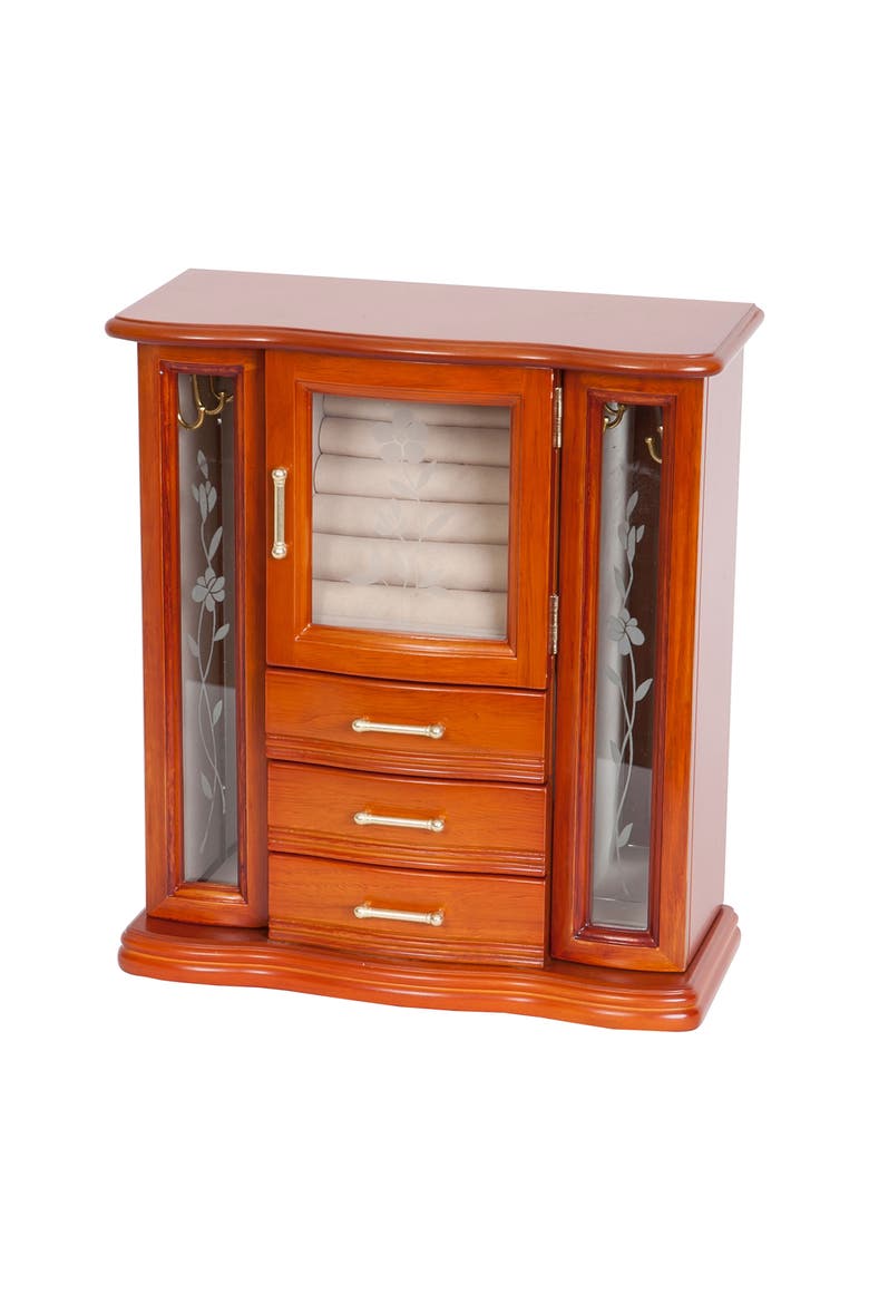 Mele & Co. Richmond Jewelry Box, Alternate, color, BROWN
