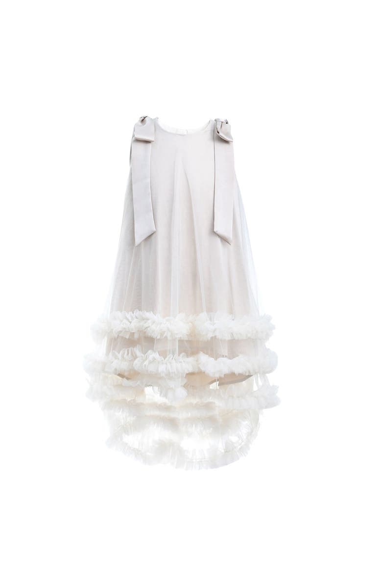 Tulleen Violeta Dress, Alternate, color, Cream