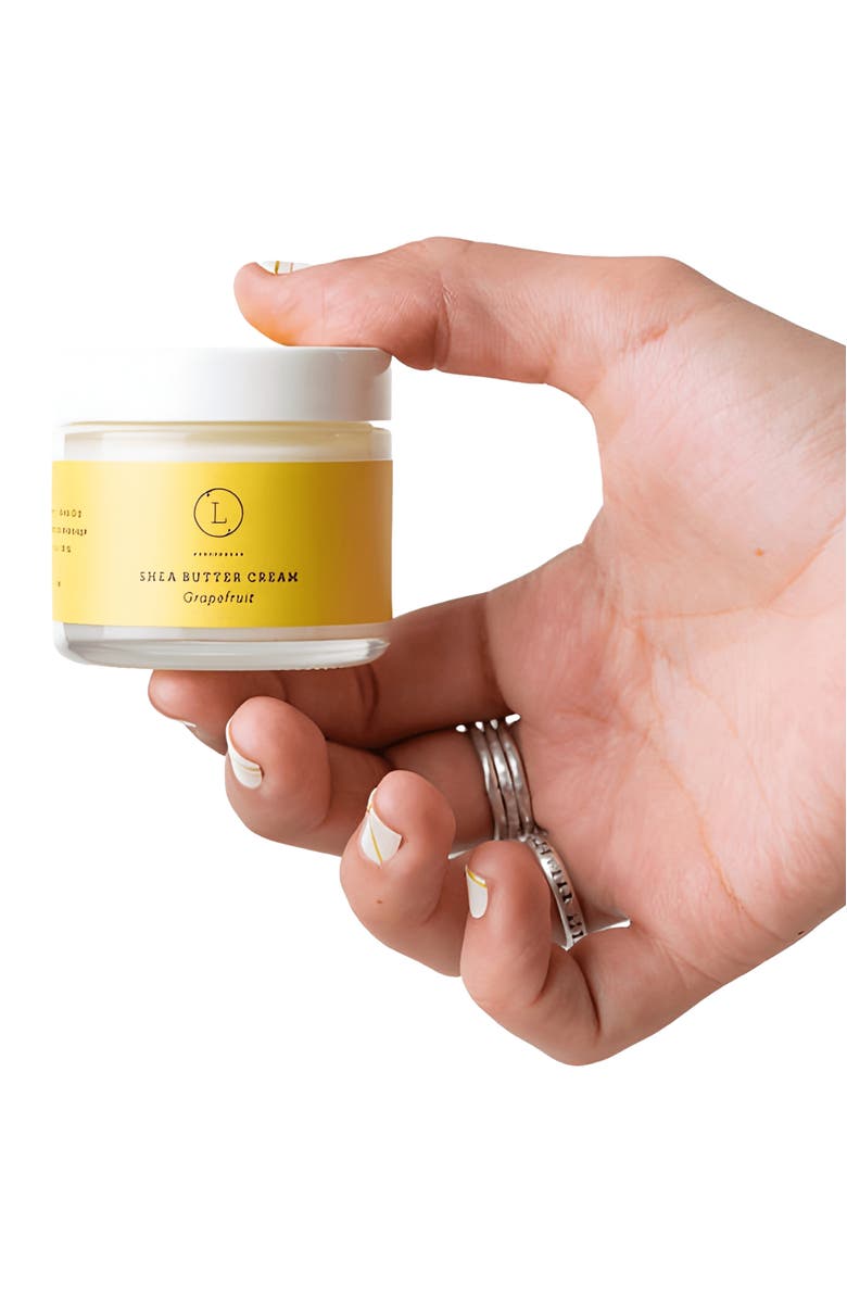 Lizush Grapefruit Shea Butter Body Cream & Body Lotion, Alternate, color, NO COLOR