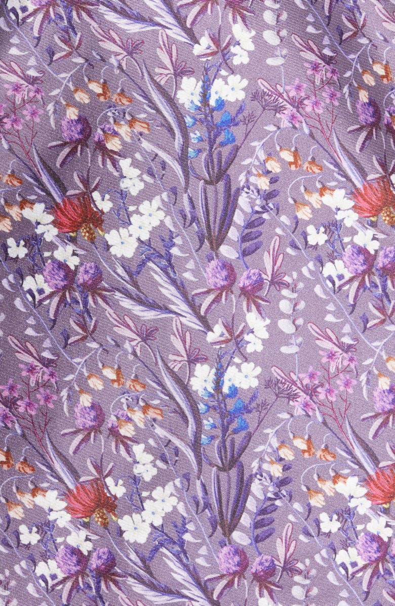 Hauty Down the Garden Path Babydoll Chemise, Alternate, color, Purple